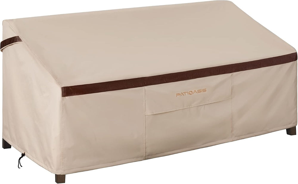 Patio Loveseat Cover Waterproof 3 Seater Outdoor Deep Sofa Covers 79inch x 37...