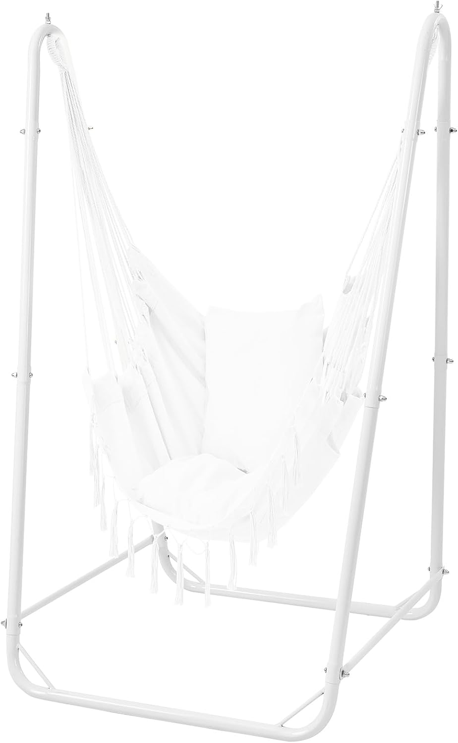 Hammock Chair Stand, 220 lbs Capacity, Hanging Chair Stand, White