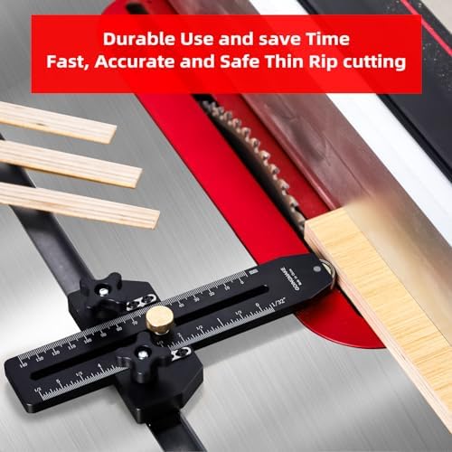 GOINGMAKE Thin Rip Jig Table Saw Jig Guide for Making Repetitive Narrow Thin ...