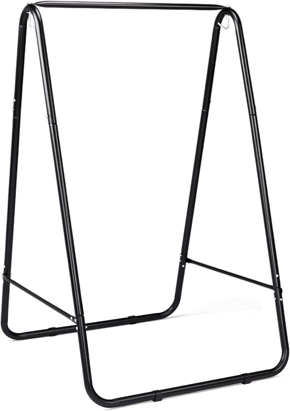 Outdoor Hammock Chair Stand, Heavy Duty A-Frame Metal Swing Stand with Powder...