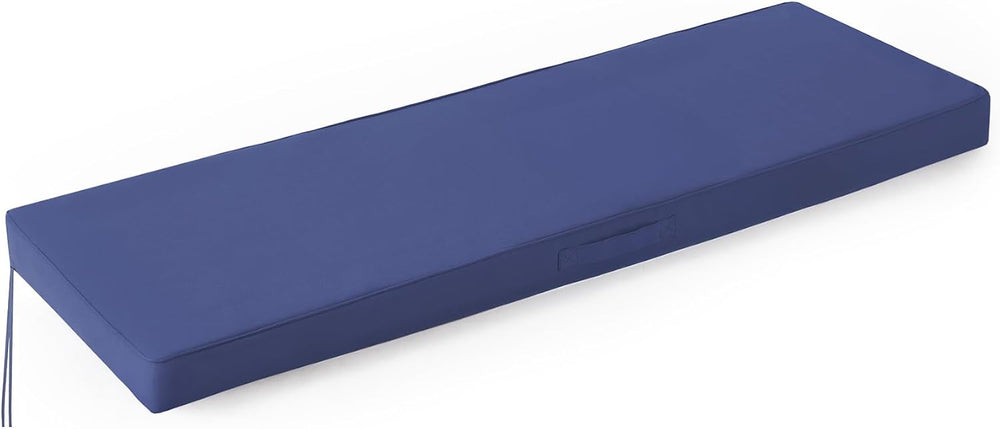 IPYNBAP Outdoor Bench Cushion Waterproof, 45x18x3 Inch, Navy Blue
