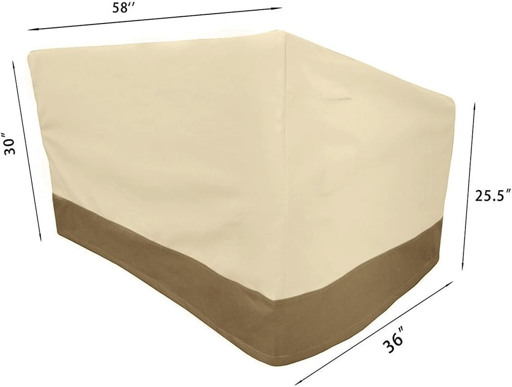 Waterproof Bench/Loveseat Cover, Large Outdoor Furniture Covers Waterproof fo...
