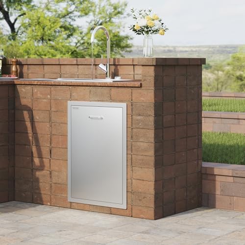 VEVOR Outdoor Kitchen Drawers 19.7"W x 29"H x 15.7"D Stainless...