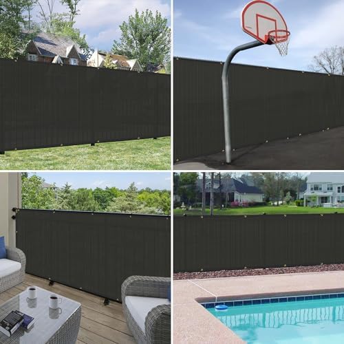 Windscreen4less 6'x50' Privacy Fence Screen Heavy Duty Windscreen Fen...