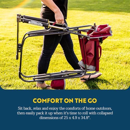 GCI Outdoor Freestyle Rocker Camping Chair - Black