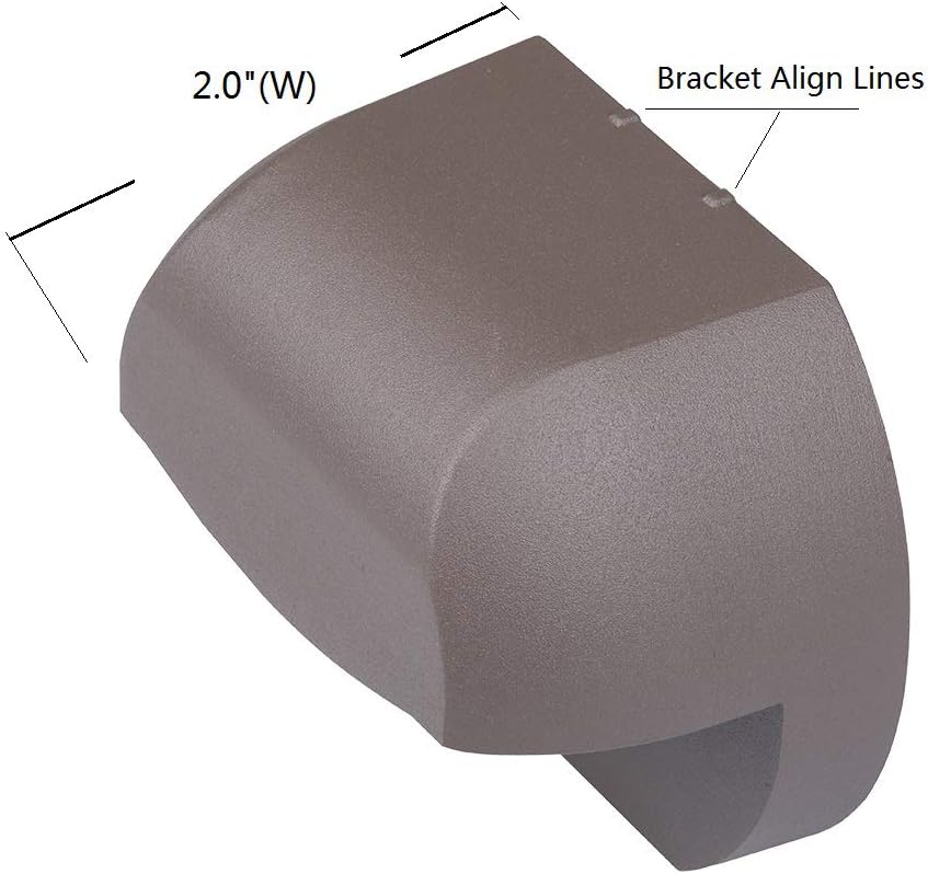 Arrownine Cast Aluminum 2.5W Deck LED Lights Low Voltage Landscape Lighting