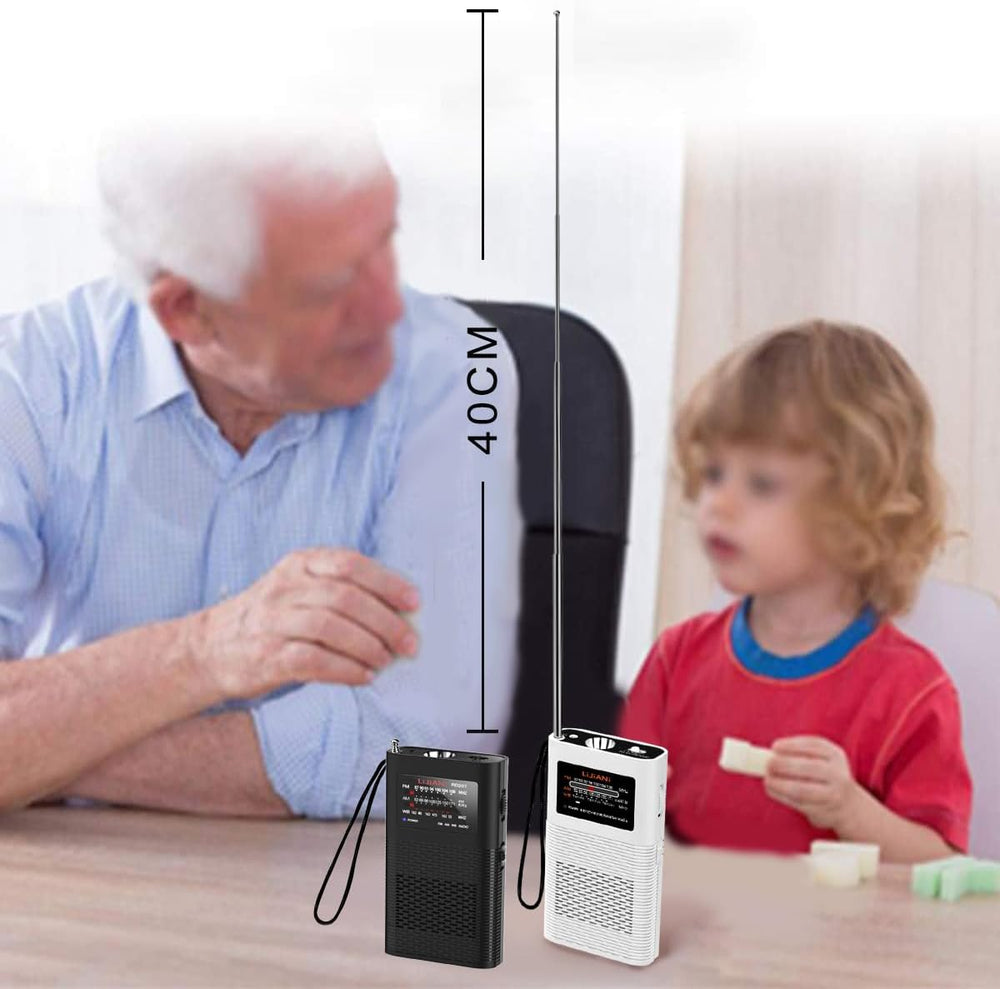 NOAA Weather Radio Portable AM FM Transistor Battery Operated