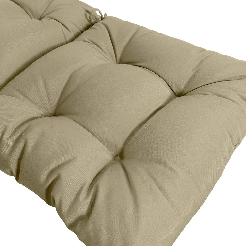 Outdoor Rocking Chair Cushion 43x21 Inch, 100% Polyester Waterproof Patio Roc...