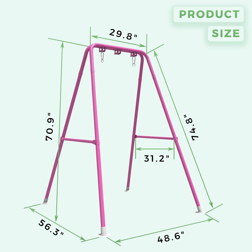 G TALECO GEAR Hammock Chair Stand Heavy-Duty 300LBS Swing Stand