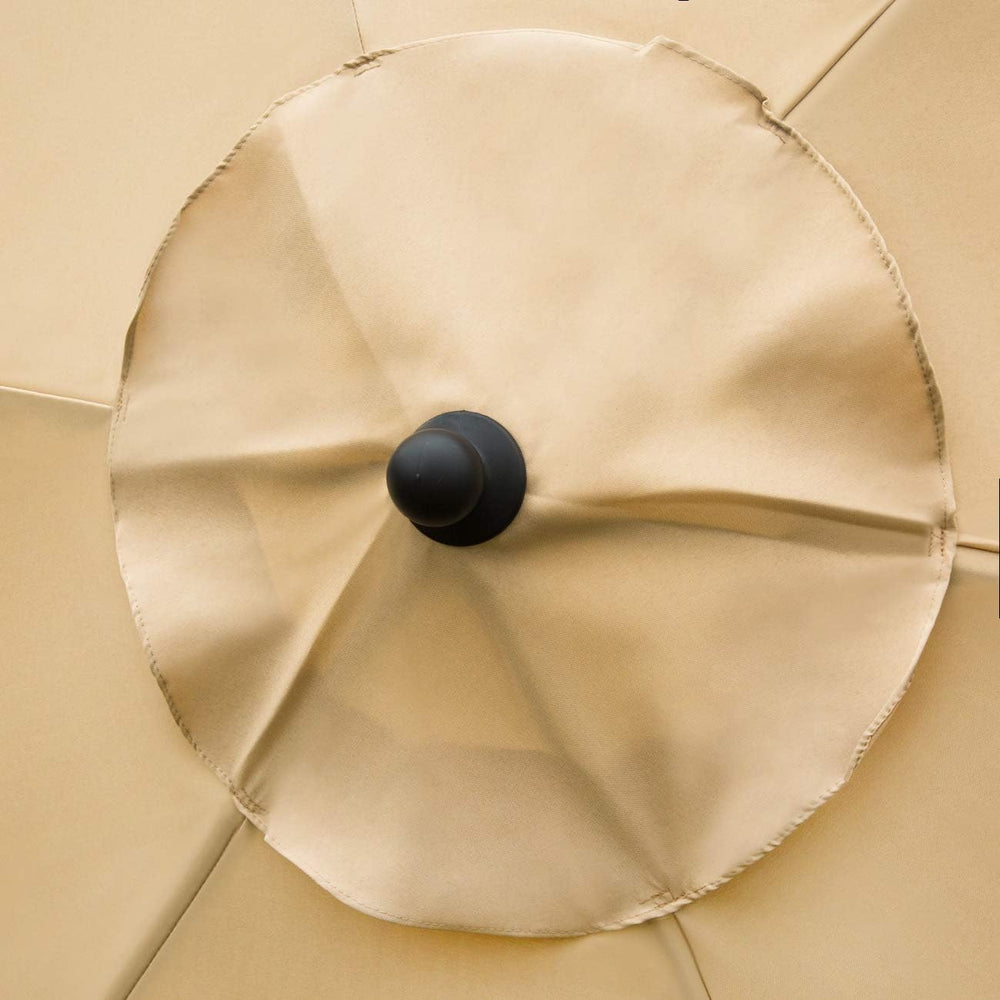 Sunnyglade 7.5' Patio Umbrella Outdoor Table Umbrella Tilt Crank