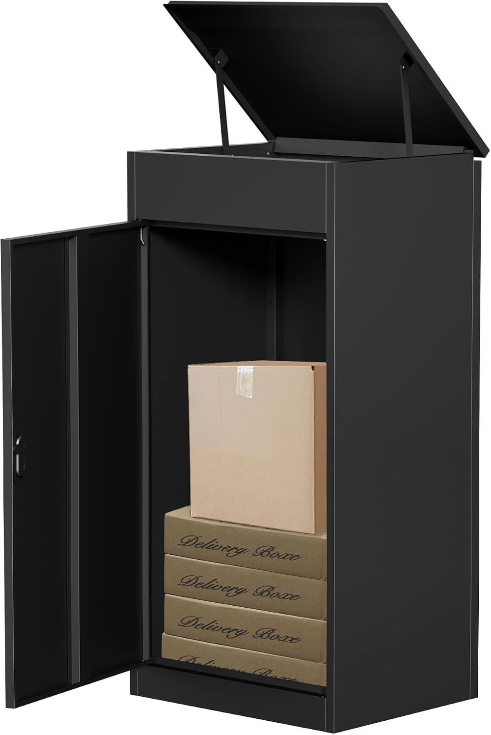 Extra-Large Outdoor Package Delivery Box,19.7" x 16.1" x 50",W...