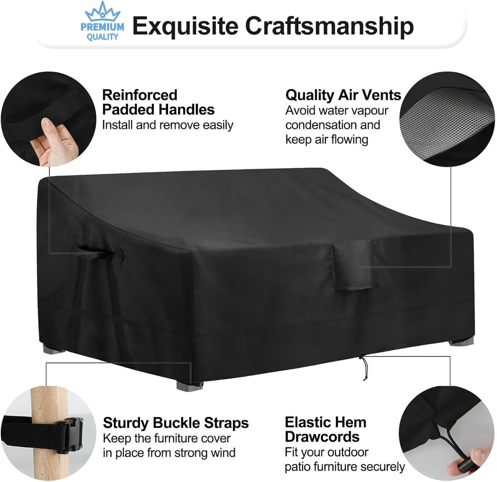 OutdoorLines Outdoor Waterproof Loveseat Couch Cover