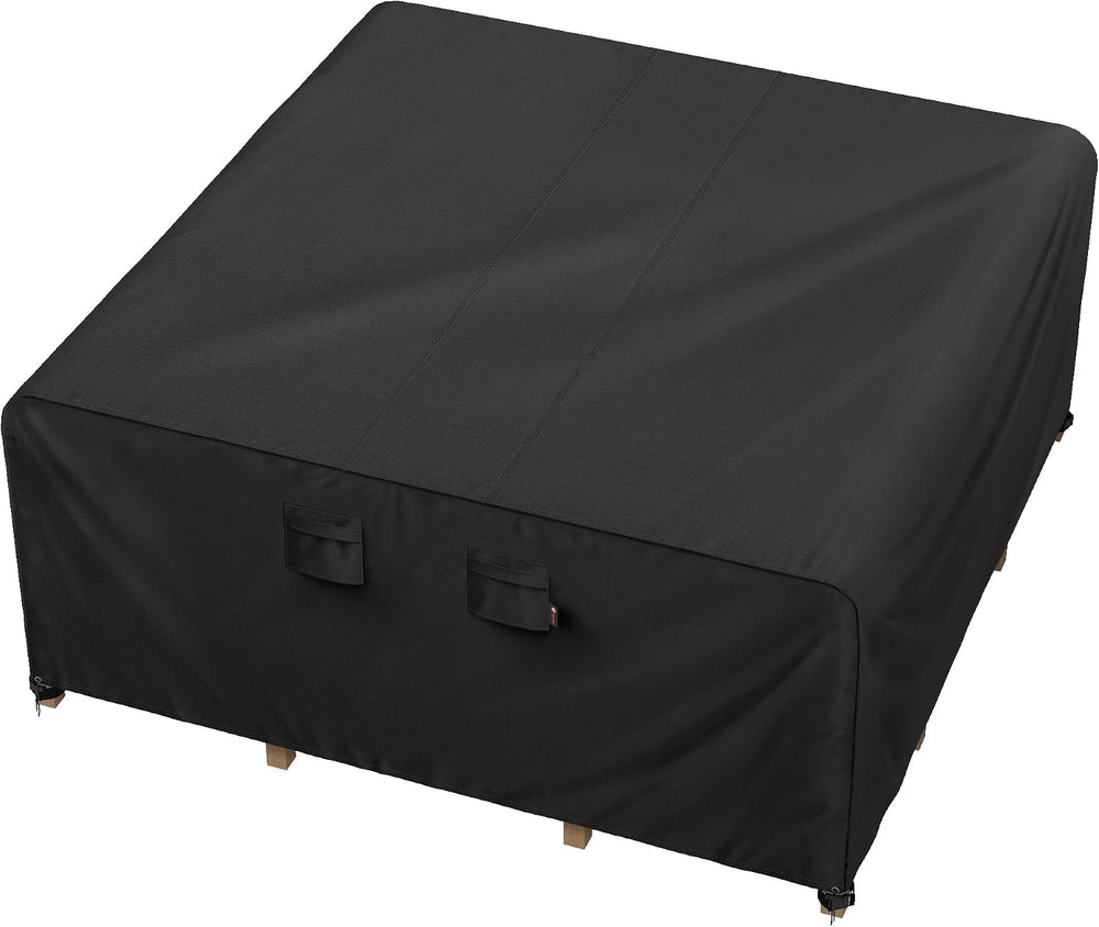 iBirdie Outdoor Table Patio Furniture Cover 120 x 120 inch, Waterproof