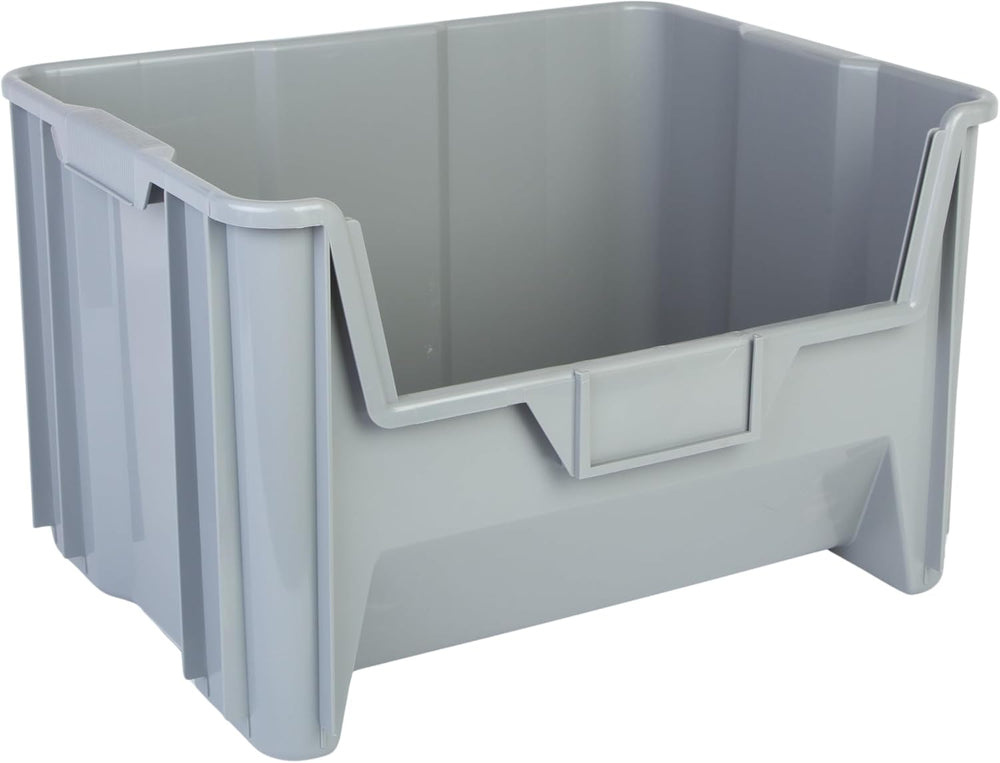 20" x 15" x 12.5" (3 Pack) Plastic Giant Stackable Hopper Bin,...