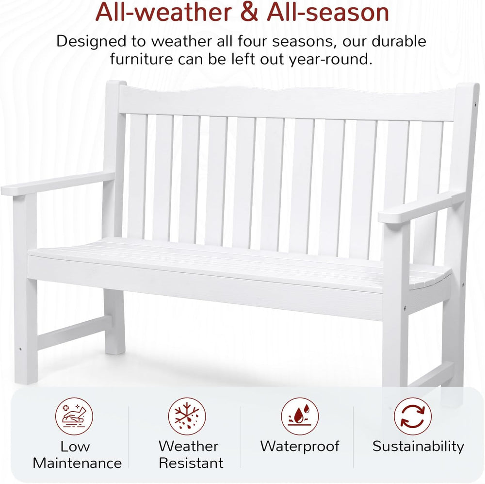 Stoog 3 Pieces All-Weather Patio Furniture Set, Include 2 Outdoor Chairs and ...