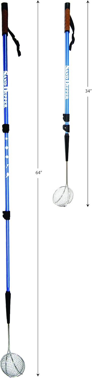 Sand Dipper Full Size Beach Scoop Shovel & Sifter Tool for Beachcombing –...