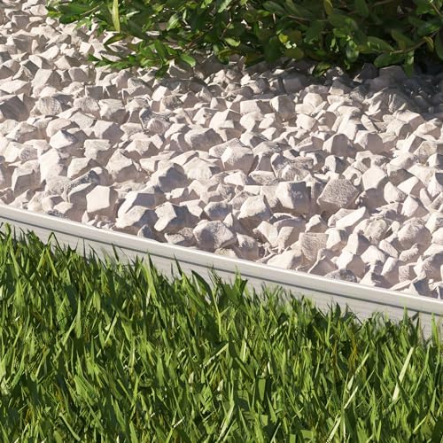 EasyFlex Aluminum No-Dig Landscape Edging for Landscape or Paver Projects, 10...