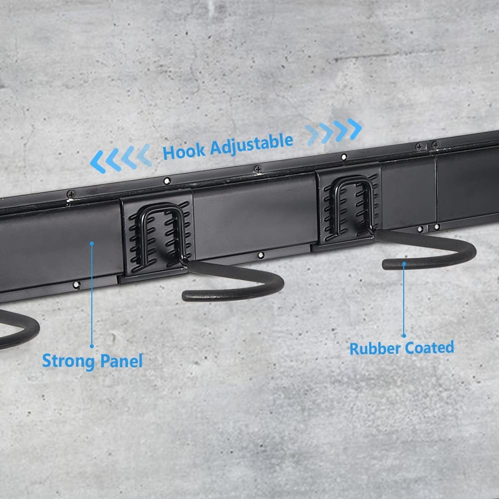 Ultrawall Stainless Steel Bike Storage Rack, Wall Mount 6 Bike Hanger