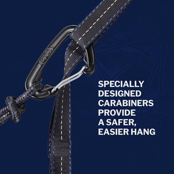 ENO, Eagles Nest Outfitters DoubleNest Lightweight Camping Hammock, 1 to 2 Pe...
