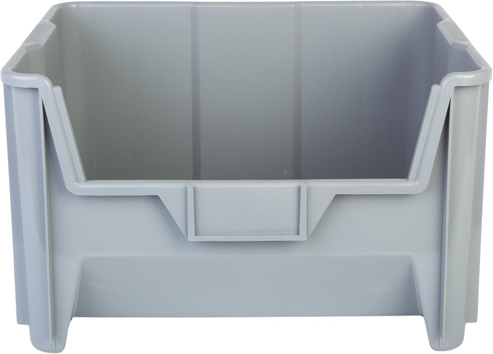 20" x 15" x 12.5" (3 Pack) Plastic Giant Stackable Hopper Bin,...