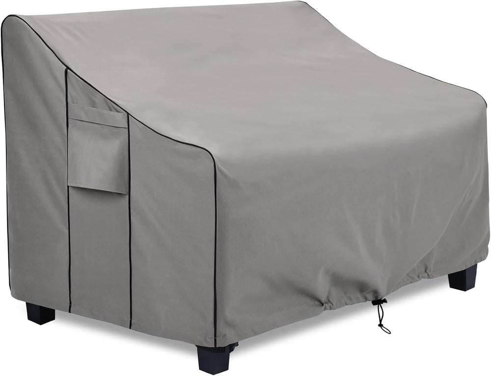 Patio Sofa Cover Waterproof, Heavy Duty, 55x33x38 in, 2-Seater