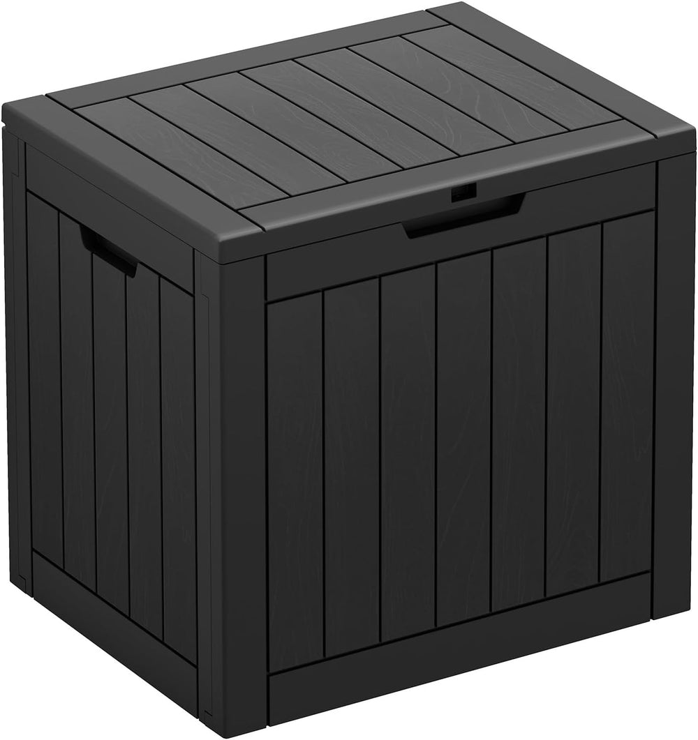 31 Gallon Outdoor Storage Box Waterproof Deck Box Patio Storage
