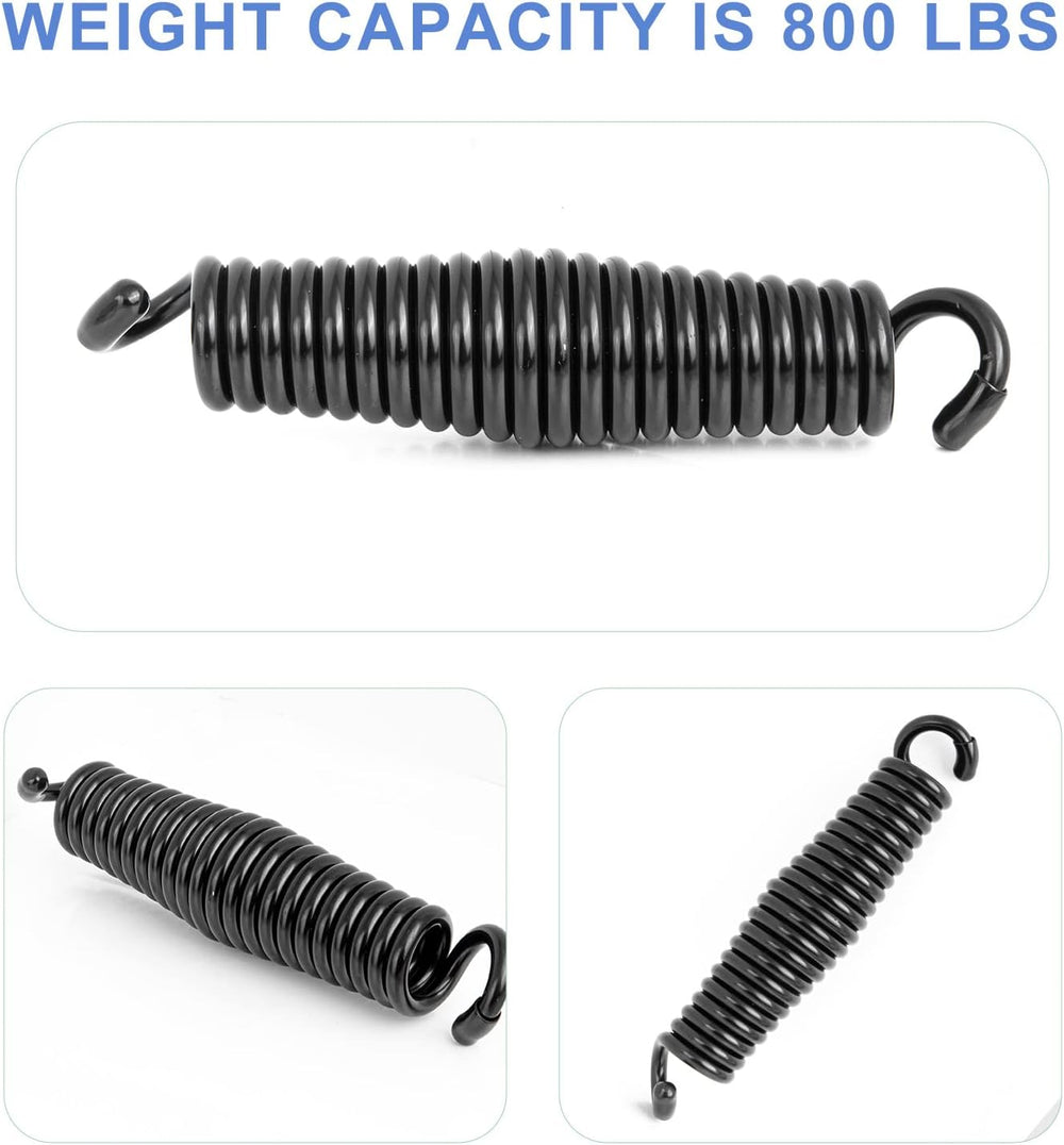 Porch Swing Springs Hammock Chair Spring Hold up to 1600lbs Heavy-Duty Chr-om...