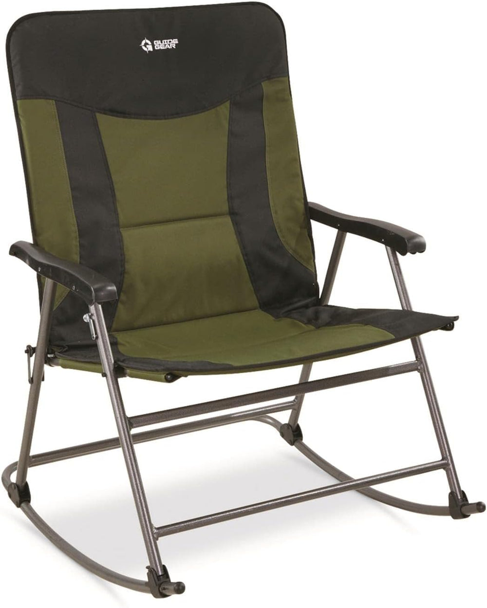 Guide Gear XXL Oversized Rocking Camping Chair, Heavy-Duty 600 lb Capacity Po...