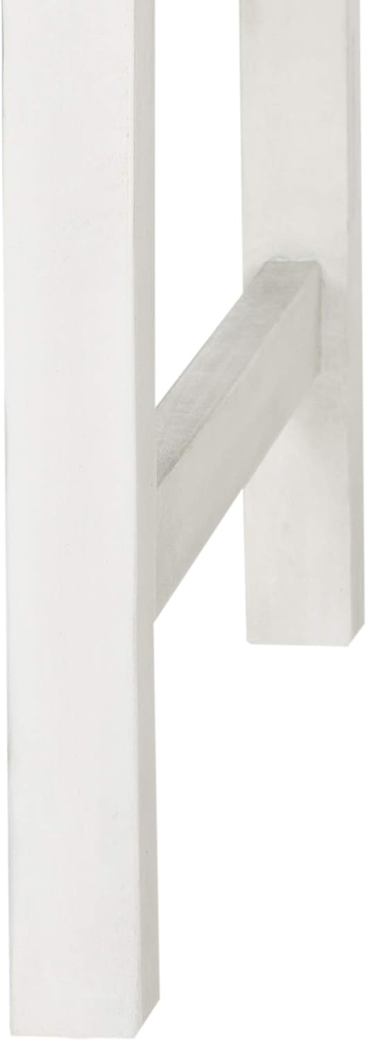 SAFAVIEH Outdoor Patio Furniture Collection – Brentwood Antique White Distres...