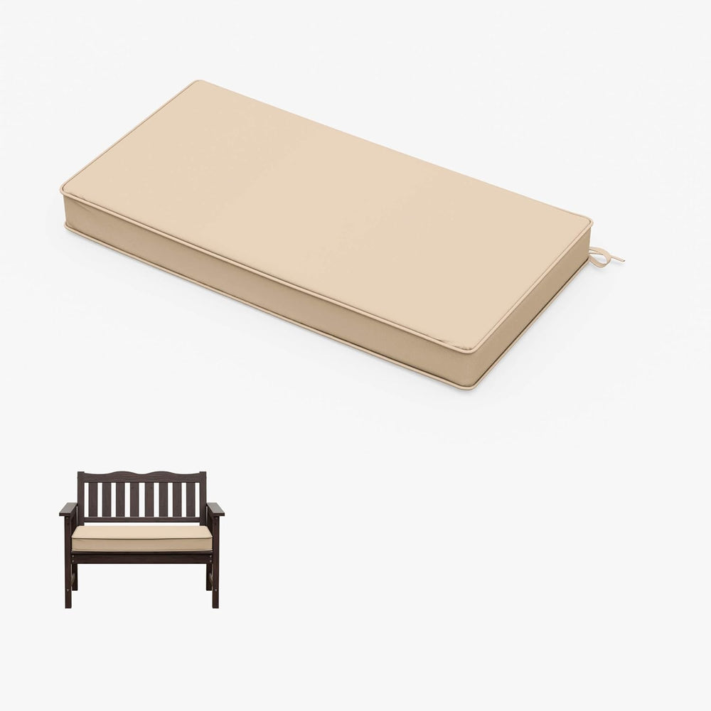 Outdoor Bench Cushions for Patio Furniture 36 X 18 Inch Water-Resistant &...