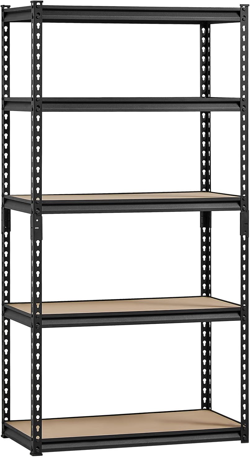VEVOR Garage Shelving 5-Tier Adjustable Storage Shelf 2000 lbs 16"x32&qu...