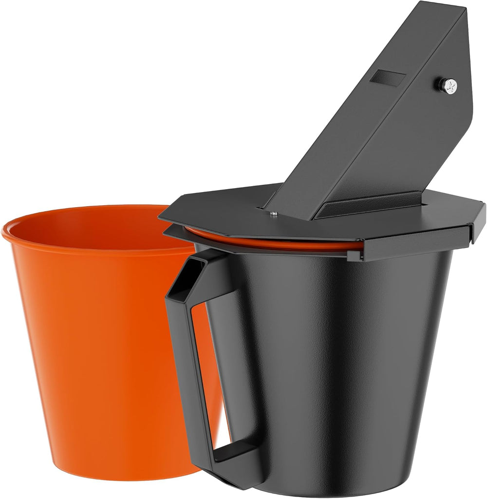 Upgraded Grease Bucket with Lid & Silicone Liner, Drip Bucket for Traeger...