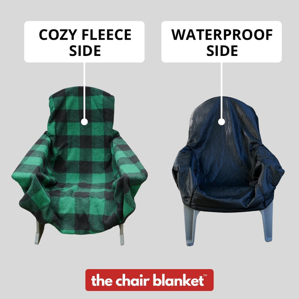 CITYBONFIRES The Chair Blanket™ – As Seen on Today's Show Reversible, Wat...