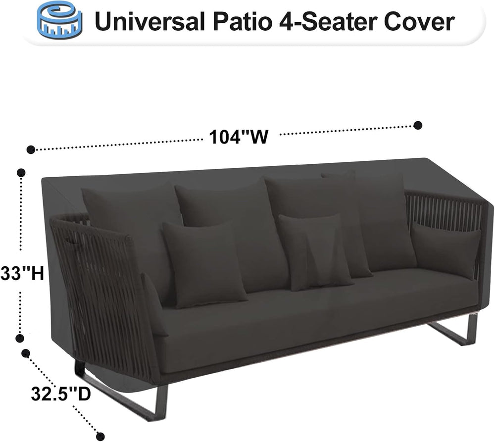 OutdoorLines Outdoor Waterproof Loveseat Couch Cover