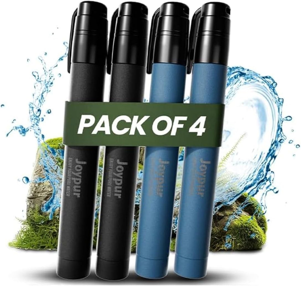 Portable Water Filter Straw Survival, Essential Camping & Hiking Gear, Wa...