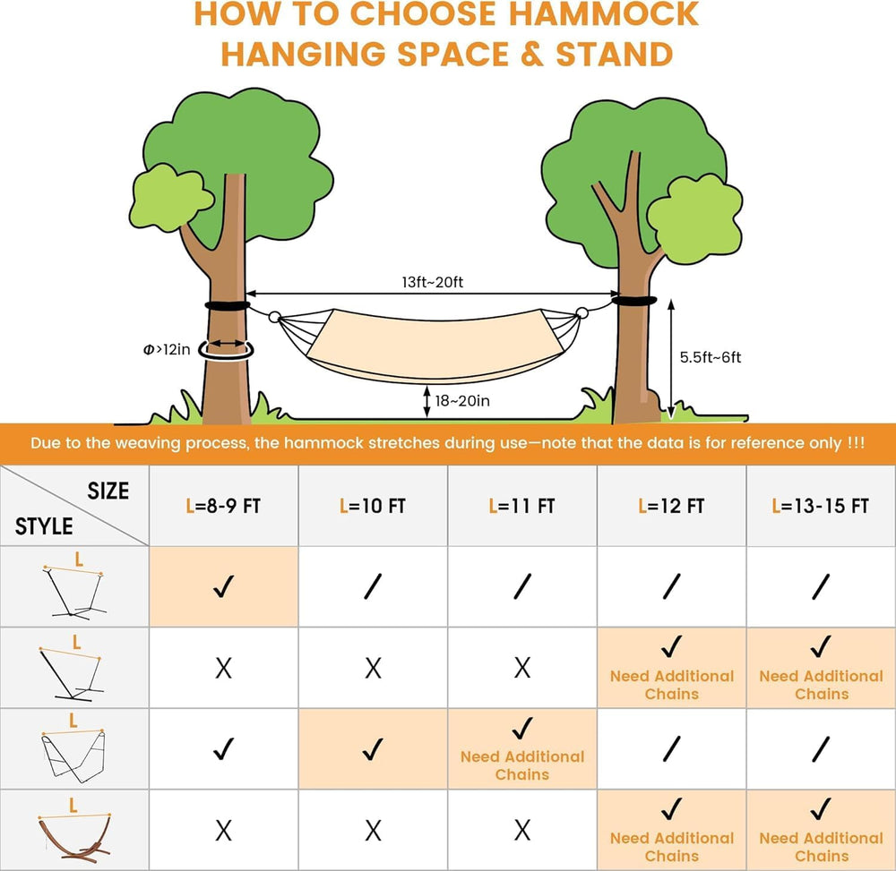 Lazy Daze Double Textliene Quick Dry Hammock with Spreader Bar for Outdoor