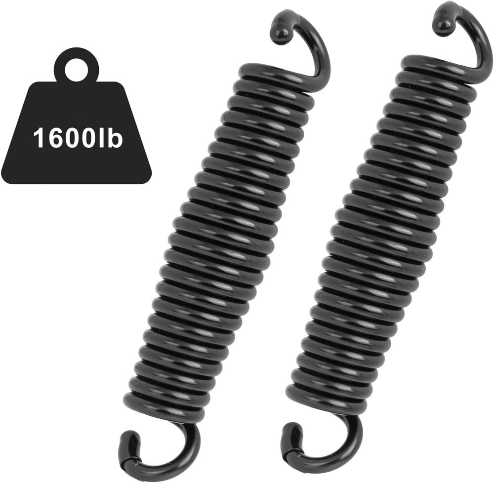 Porch Swing Springs Hammock Chair Spring Hold up to 1600lbs Heavy-Duty Chr-om...