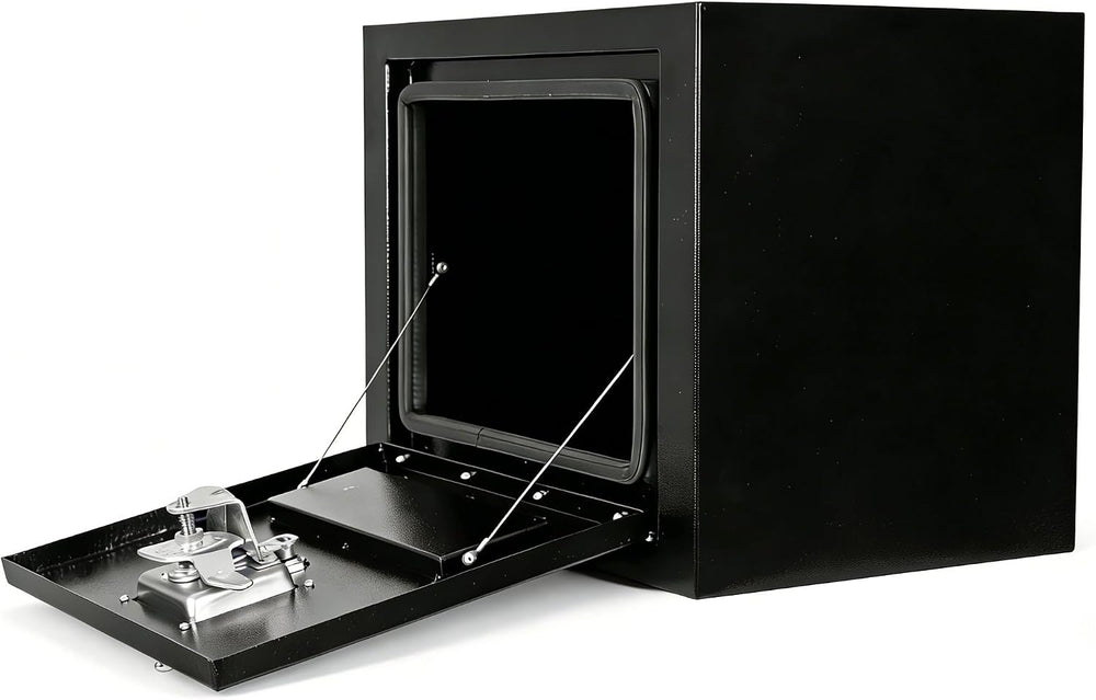 18" Underbody Truck Tool Box, Heavy-Duty Steel, Lockable
