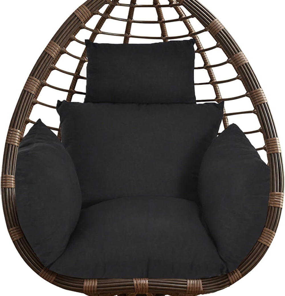Egg Chair Cushion Replacement, Black