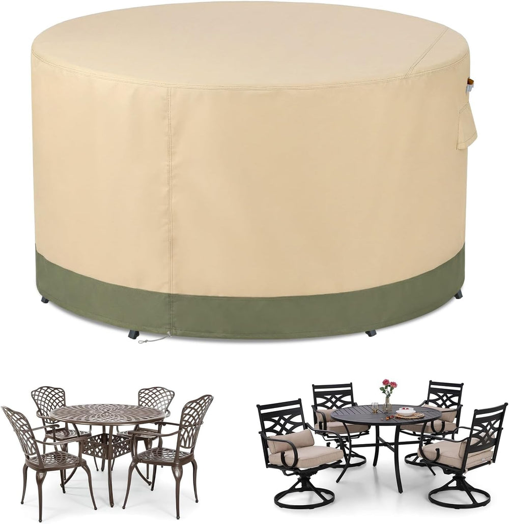 BPS Patio Furniture Cover, Waterproof Sectional Set Cover, 62Dia x 32H