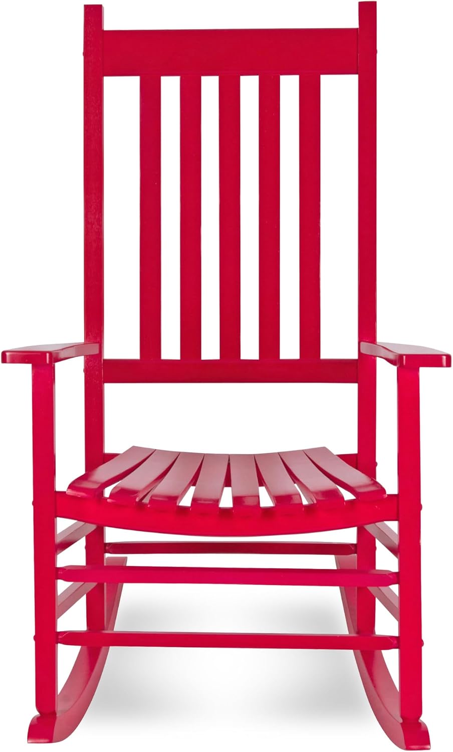 Shine Company Vermont Porch Rocker, Chili Pepper