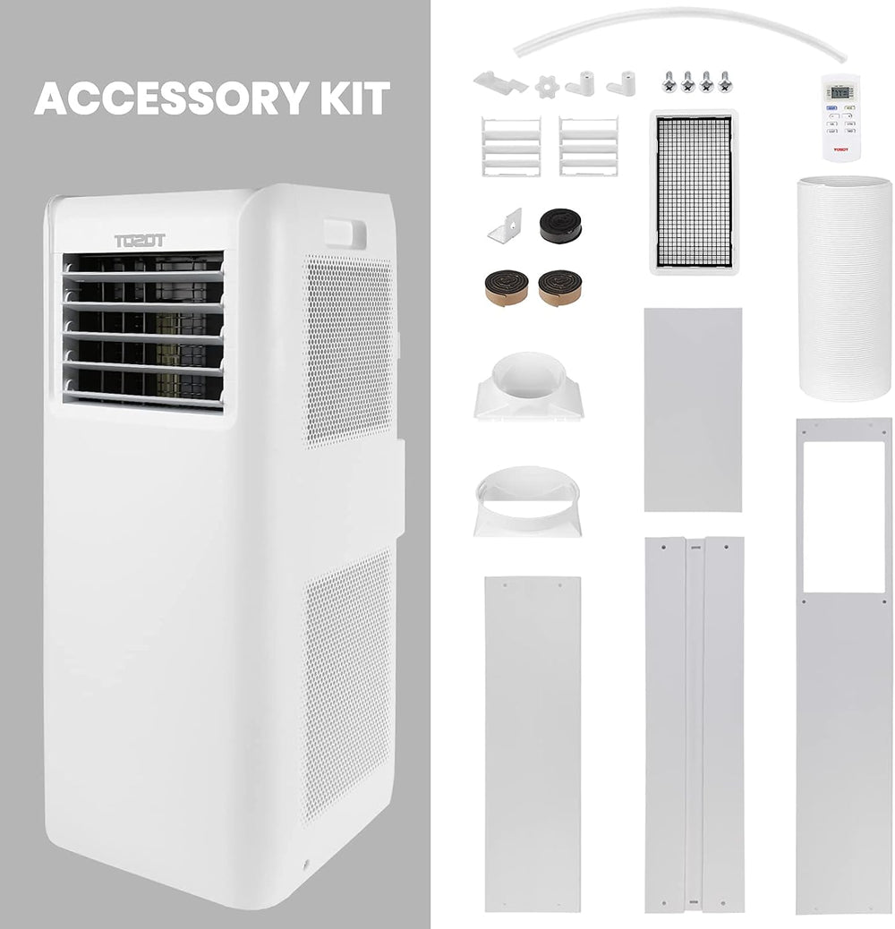 TOSOT 9,000 BTU Air Conditioner Easier to Install, Quiet and 3-in-1 Portable ...