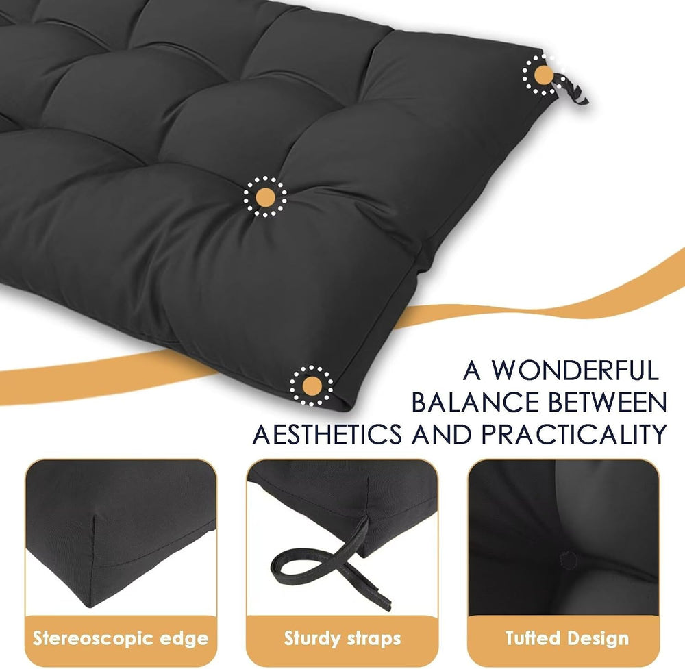 MTMR Outdoor Bench Cushion for Patio Loveseat Furniture, Waterproof