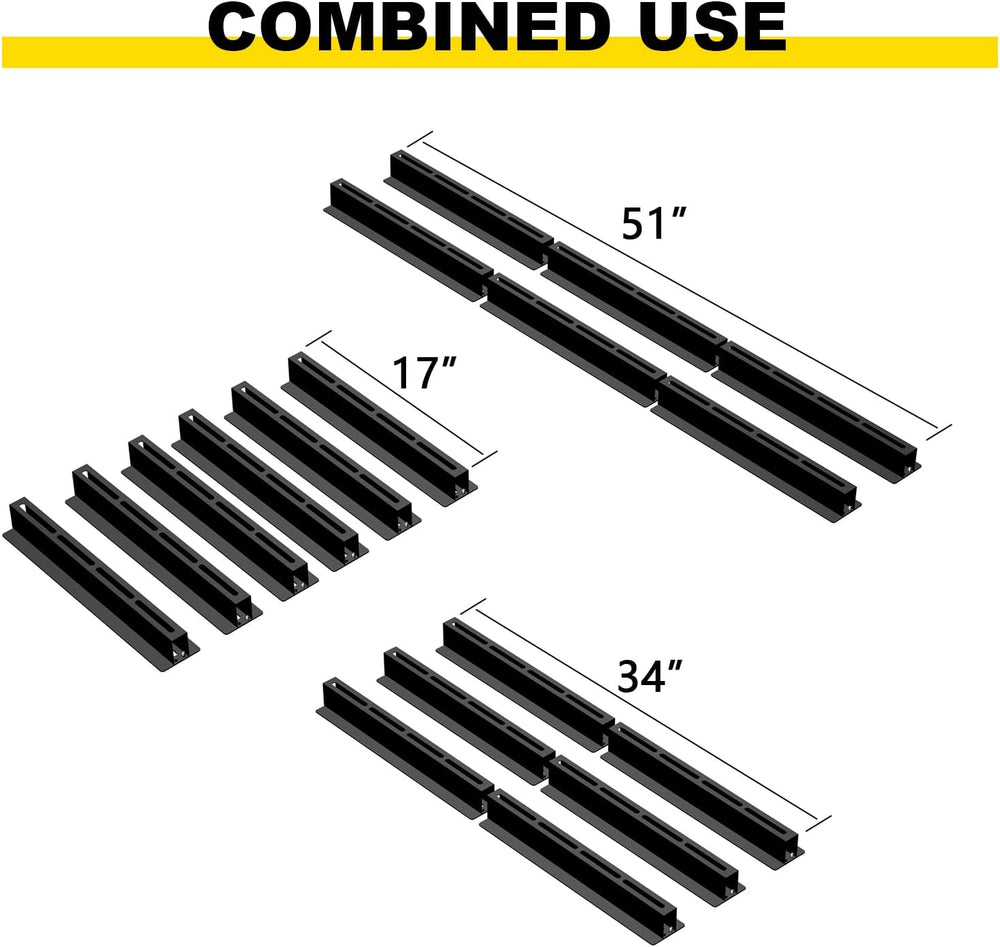 4 Pack Overhead Garage Storage Racks, Heavy Duty Ceiling Storage Rack