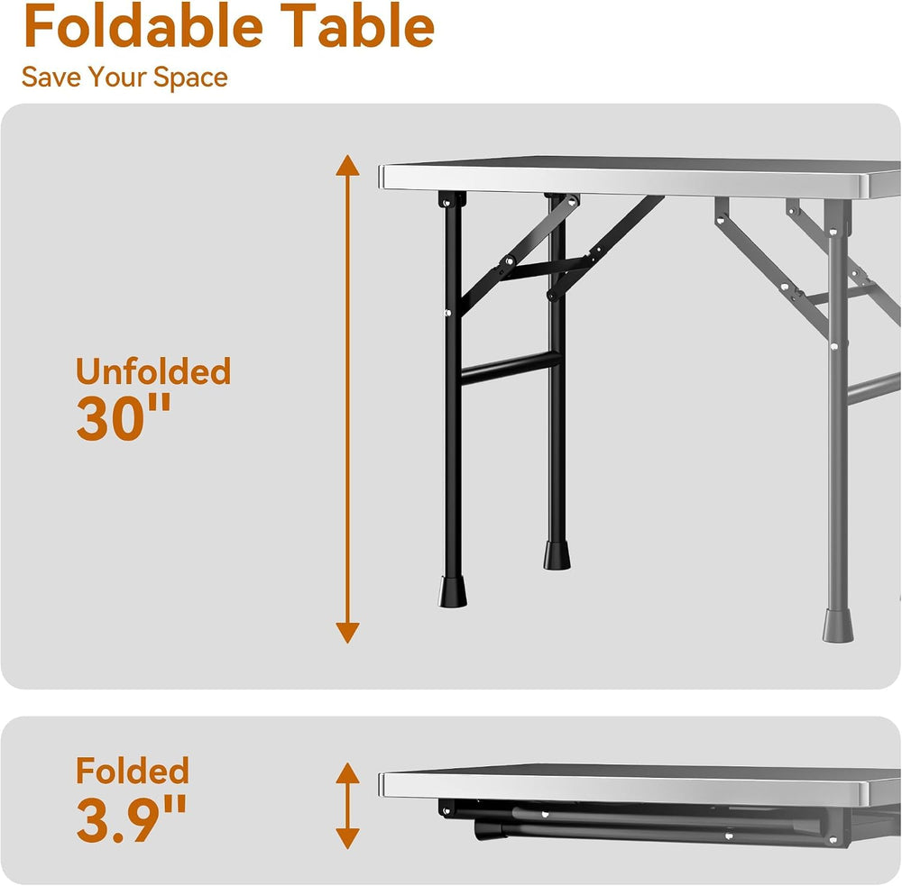 Dog Grooming Table with Arm, Hammock, Nooses, 35.5"L×23.6"W Tabletop