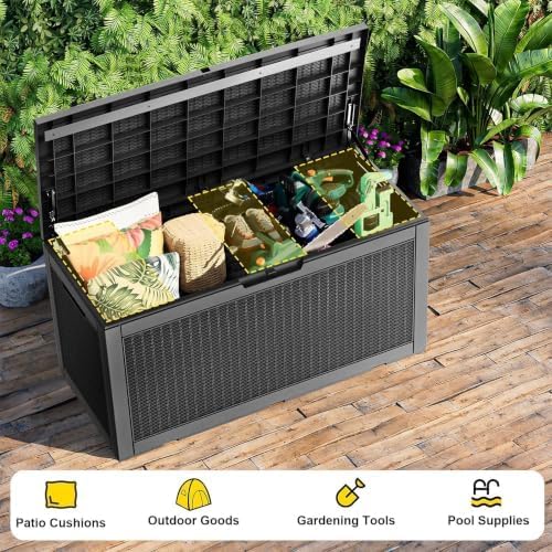 200 Gallon Deck Boxes Waterproof Storage Box