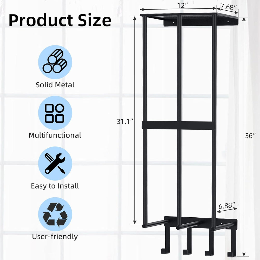 Camping Chair Wall Storage for Garage, Metal Camping Chair Storage Rack Wall ...