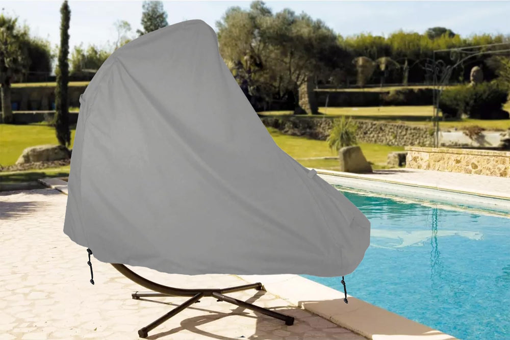 Patio Hanging Chaise Lounge Cover 73 Inch Waterproof 900D Heavy Duty Outdoor ...