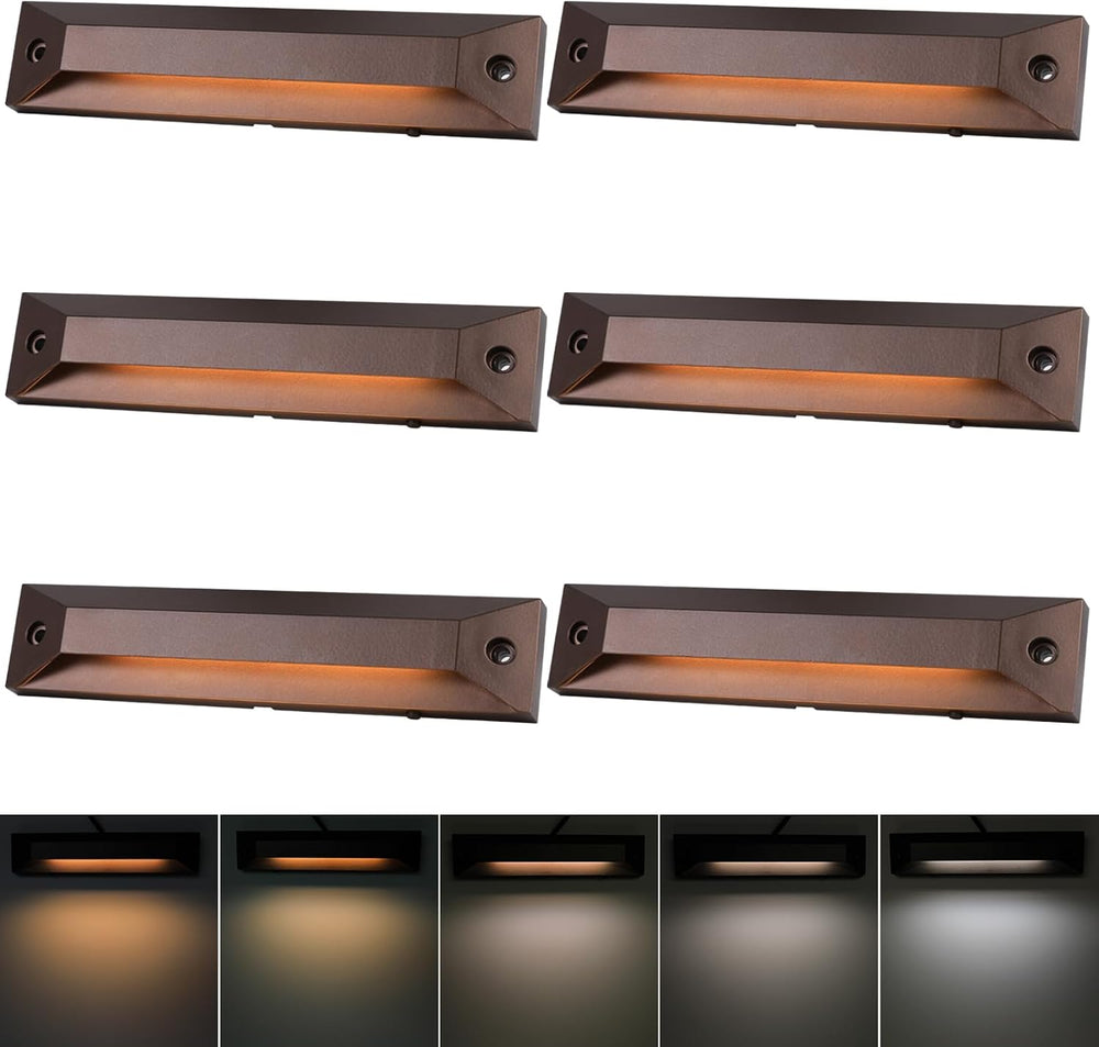Energetic 5CCT Low Voltage LED Outdoor Step Lights Deck Landscape Lighting