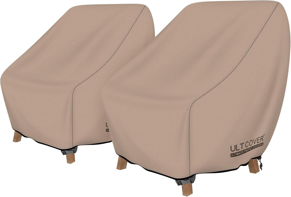 ULTCOVER Waterproof Patio Chair Cover, 32W x 34D x 34H in
